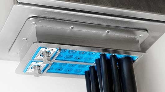 New cable and pipe sealing methods for enclosures