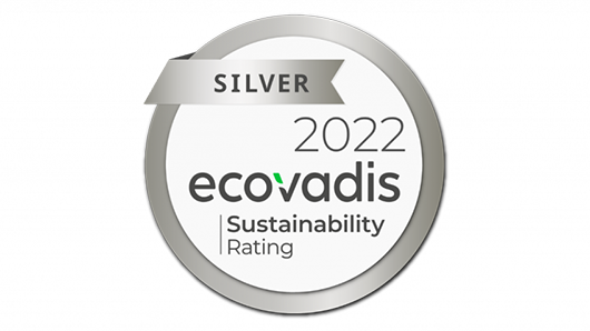 Better score in the EcoVadis assessment