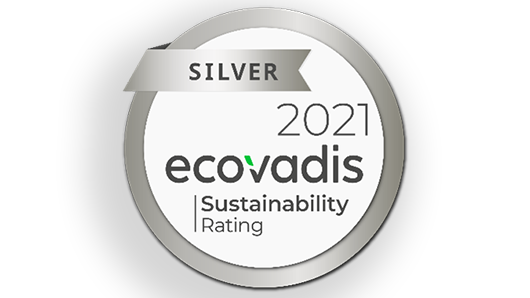 Better score in the EcoVadis assessment