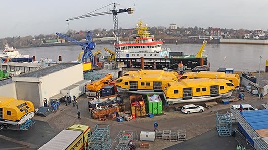 Improving the shipyard standard – Fassmer, Germany