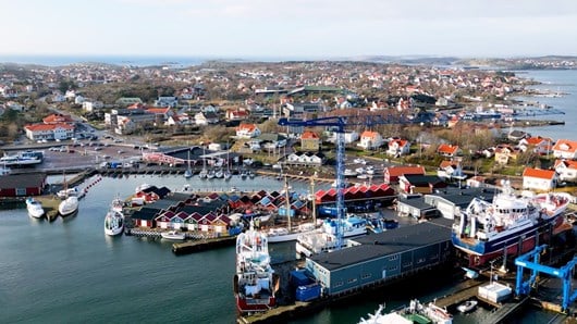Vedações para cabos e tubos para barcos compostos - Ö-varvet, Suécia