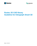Guideline for Intergraph Smart 3D