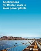 Applications for Roxtec seals in solar power plants