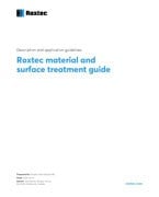 Material Roxtec y guía de tratamiento de superficies