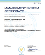 ISO 9001 / ISO 14001