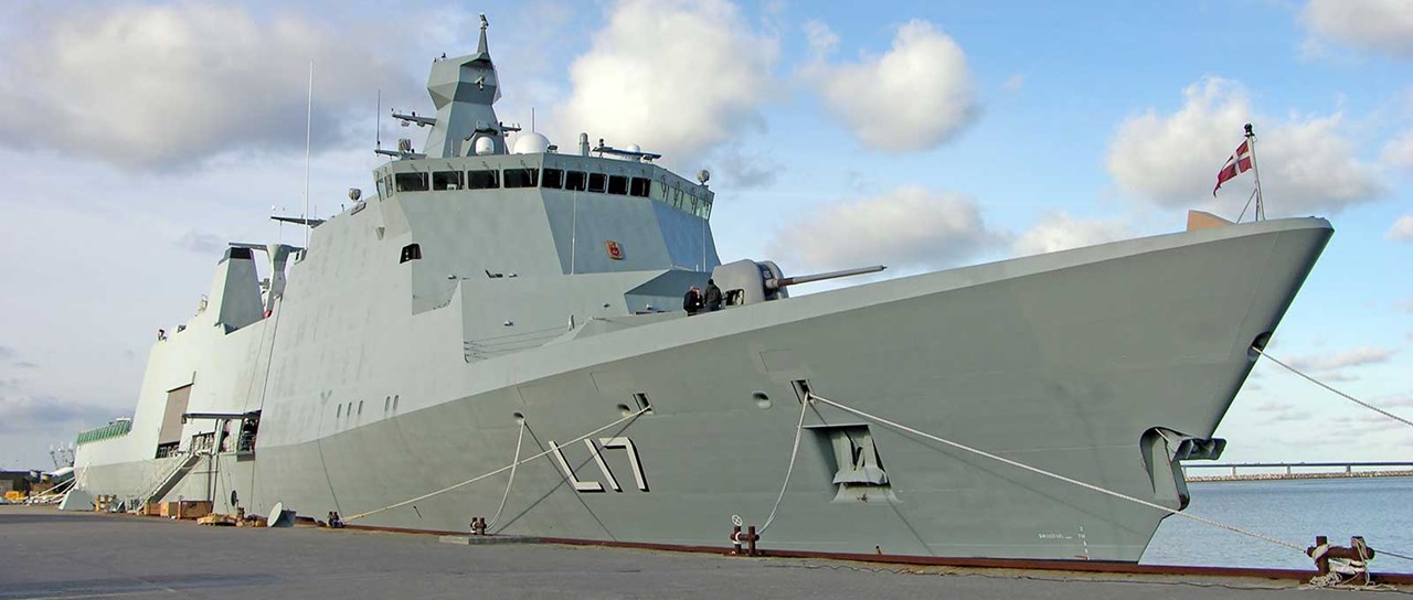 Cable and pipe transits for naval vessels