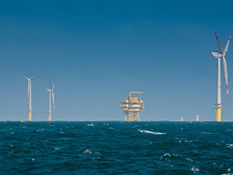 Deniz üzeri rüzgar enerjisi endüstrisi için kablo ve boru geçişleri