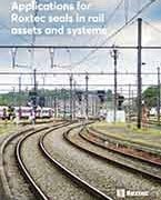 Applications for Roxtec seals in rail assets and systems