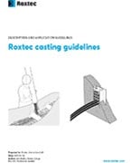 Casting guidelines for Roxtec frames and sleeves